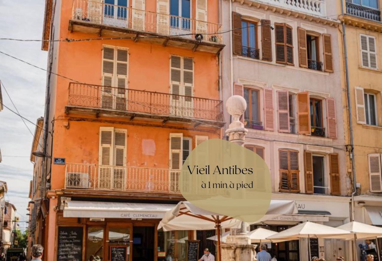 Vieil Antibes, Plage De Sable, Avec Parking Ngoại thất bức ảnh